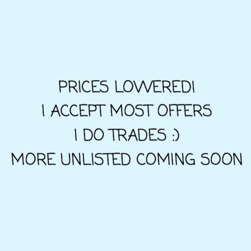 EVERYTHING MUST GO! PRICES LOWERED